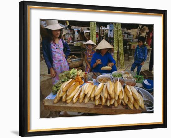 Sandwiches on French Bread, Nha Trang, Vietnam, Indochina, Southeast Asia, Asia-Tim Hall-Framed Photographic Print