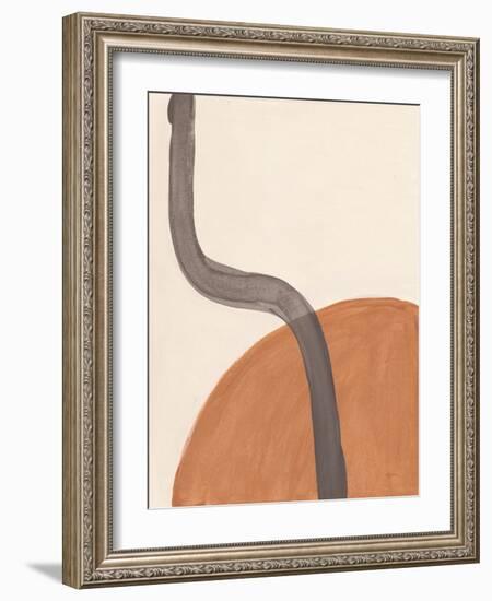 Sandy Balance IV-Mary Urban-Framed Art Print