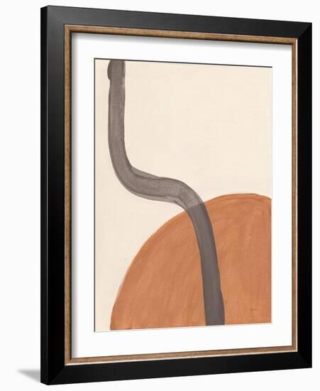 Sandy Balance IV-Mary Urban-Framed Art Print