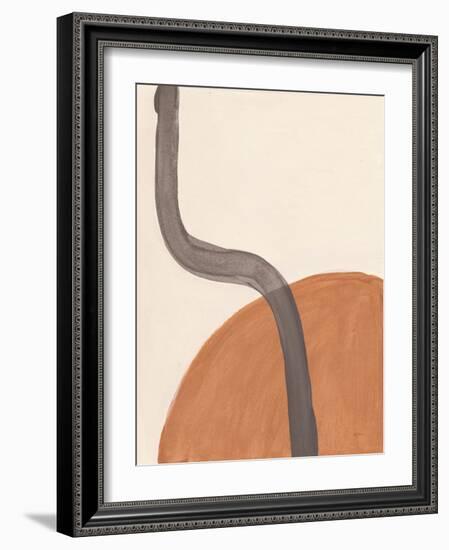 Sandy Balance IV-Mary Urban-Framed Art Print