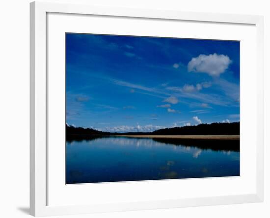 Sandy Banks in the Peruvian Amazon, Tamboppata River, Peru-Cindy Miller Hopkins-Framed Photographic Print