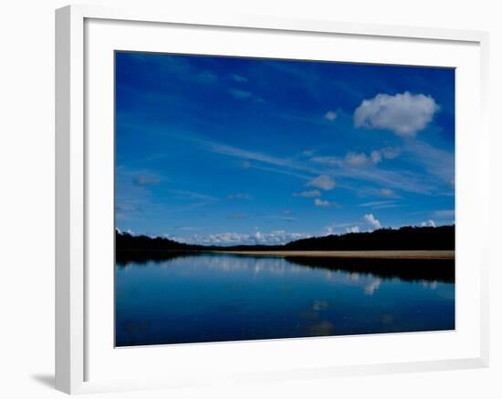 Sandy Banks in the Peruvian Amazon, Tamboppata River, Peru-Cindy Miller Hopkins-Framed Photographic Print