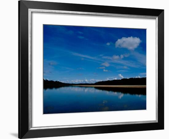 Sandy Banks in the Peruvian Amazon, Tamboppata River, Peru-Cindy Miller Hopkins-Framed Photographic Print