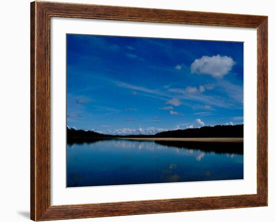 Sandy Banks in the Peruvian Amazon, Tamboppata River, Peru-Cindy Miller Hopkins-Framed Photographic Print