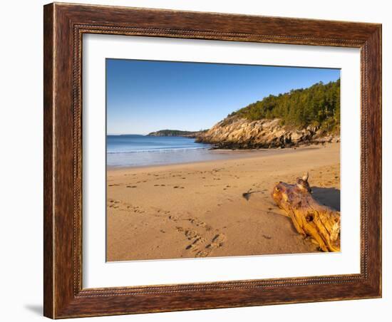 Sandy Beach, Acadia National Park, Mount Desert Island, Maine, New England, USA, North America-Alan Copson-Framed Photographic Print
