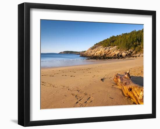 Sandy Beach, Acadia National Park, Mount Desert Island, Maine, New England, USA, North America-Alan Copson-Framed Photographic Print