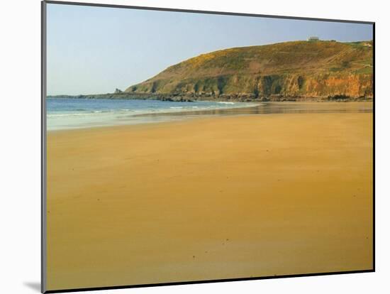 Sandy Beach at Cap Hague, Near Cherbourg, Cotentin Peninsula, Manche, Normandy, France-David Hughes-Mounted Photographic Print