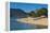 Sandy Beach at Cape Maclear, Lake Malawi, Malawi, Africa-Michael Runkel-Framed Premier Image Canvas