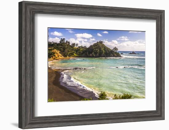 Sandy Beach on Tutukaka Coast, Northland Region, North Island, New Zealand, Pacific-Matthew Williams-Ellis-Framed Photographic Print