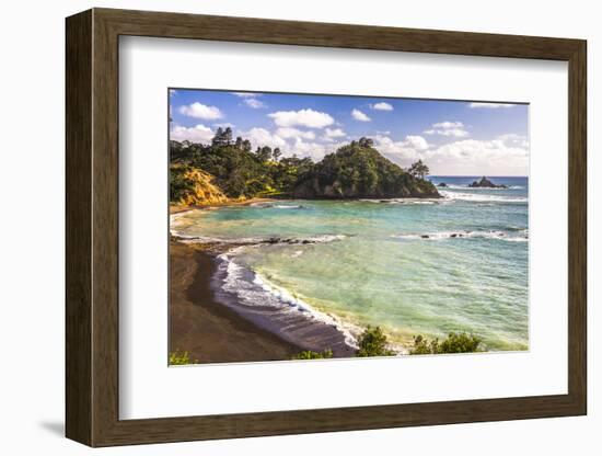 Sandy Beach on Tutukaka Coast, Northland Region, North Island, New Zealand, Pacific-Matthew Williams-Ellis-Framed Photographic Print