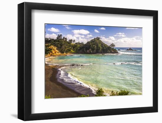 Sandy Beach on Tutukaka Coast, Northland Region, North Island, New Zealand, Pacific-Matthew Williams-Ellis-Framed Photographic Print