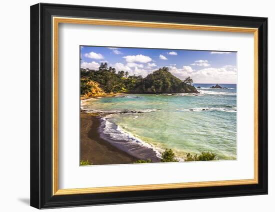 Sandy Beach on Tutukaka Coast, Northland Region, North Island, New Zealand, Pacific-Matthew Williams-Ellis-Framed Photographic Print