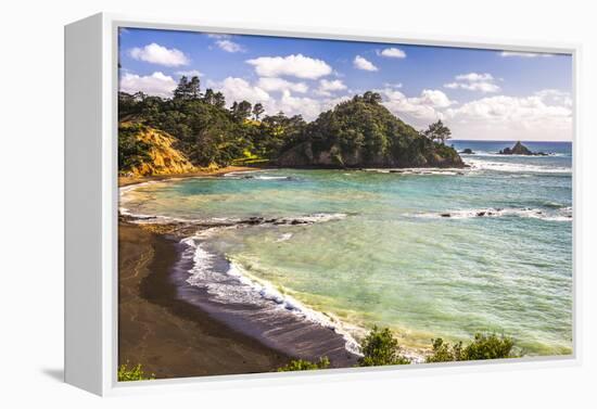 Sandy Beach on Tutukaka Coast, Northland Region, North Island, New Zealand, Pacific-Matthew Williams-Ellis-Framed Premier Image Canvas