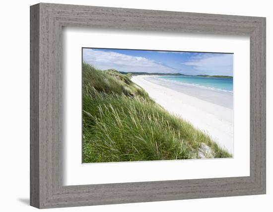 Sandy Beach with Dunes.North Uist Island, Scotland-Martin Zwick-Framed Photographic Print