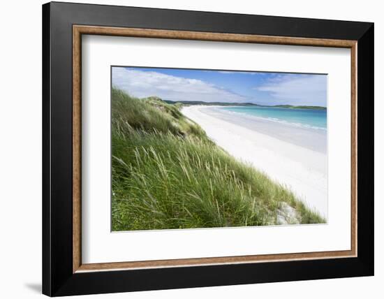 Sandy Beach with Dunes.North Uist Island, Scotland-Martin Zwick-Framed Photographic Print