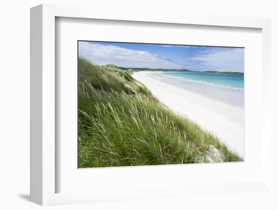 Sandy Beach with Dunes.North Uist Island, Scotland-Martin Zwick-Framed Photographic Print