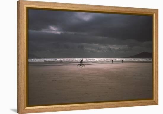 Sandy Beach-Michael Marten-Framed Premier Image Canvas