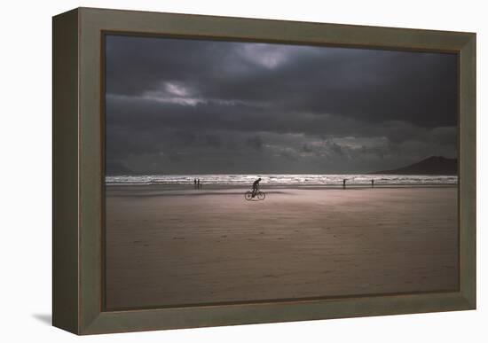 Sandy Beach-Michael Marten-Framed Premier Image Canvas