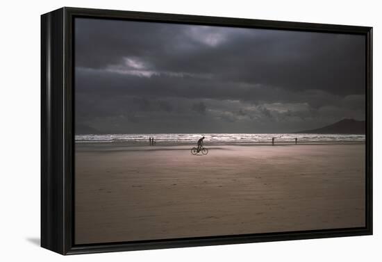 Sandy Beach-Michael Marten-Framed Premier Image Canvas