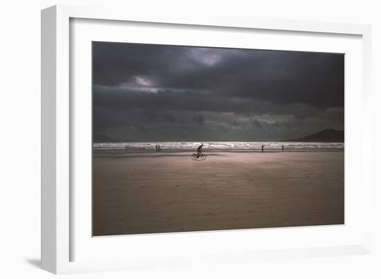 Sandy Beach-Michael Marten-Framed Photographic Print