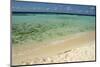 Sandy Beachfront View, Goff Caye, Belize-Cindy Miller Hopkins-Mounted Photographic Print