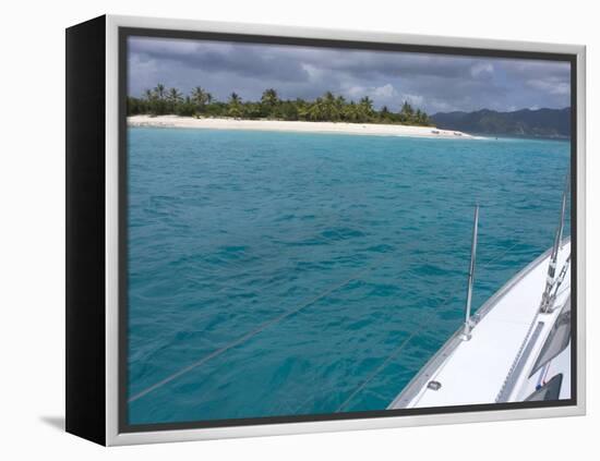 Sandy Cay, British Virgin Islands-null-Framed Premier Image Canvas