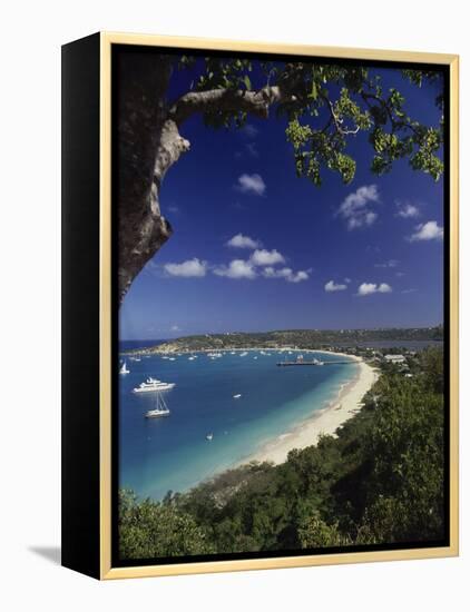 Sandy Ground, Anguilla-null-Framed Premier Image Canvas