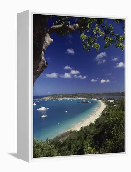 Sandy Ground, Anguilla-null-Framed Premier Image Canvas