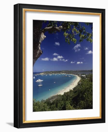 Sandy Ground, Anguilla-null-Framed Photographic Print