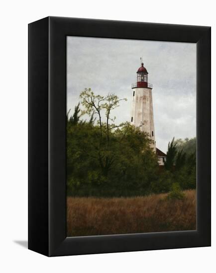 Sandy Hook Lighthouse-David Knowlton-Framed Premier Image Canvas