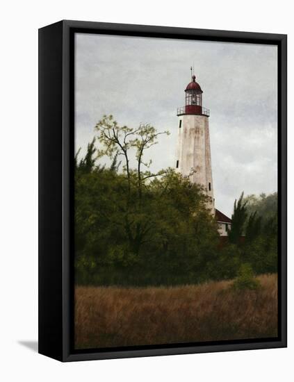 Sandy Hook Lighthouse-David Knowlton-Framed Premier Image Canvas