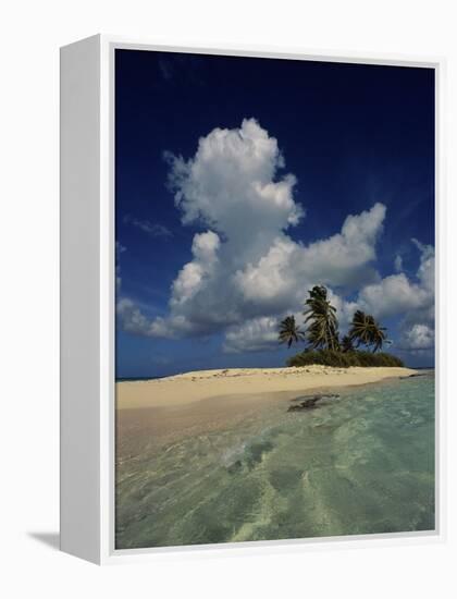 Sandy Island, Anguilla-null-Framed Premier Image Canvas