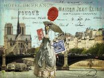 Postcards of Paris VI-Sandy Lloyd-Art Print
