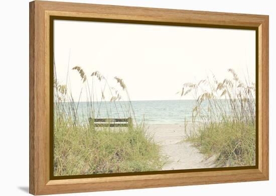 Sandy Path-Gail Peck-Framed Premier Image Canvas