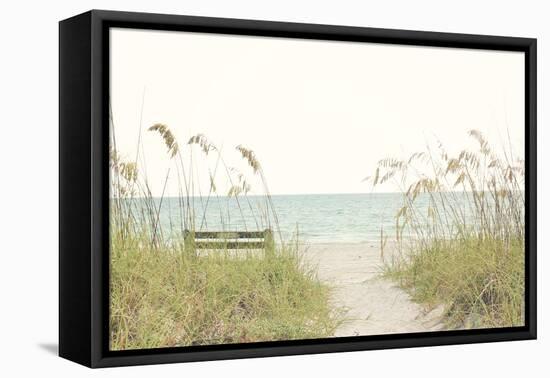 Sandy Path-Gail Peck-Framed Premier Image Canvas