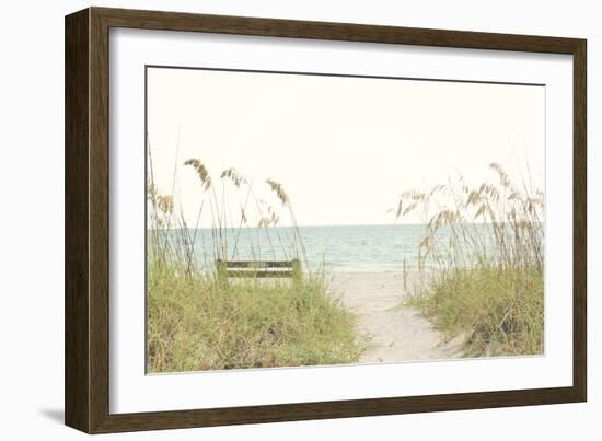 Sandy Path-Gail Peck-Framed Photographic Print