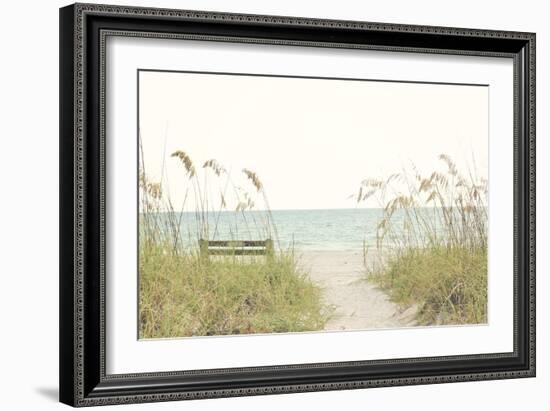 Sandy Path-Gail Peck-Framed Photographic Print