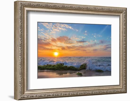 Sandy's Sunrise-Island Leigh-Framed Photographic Print