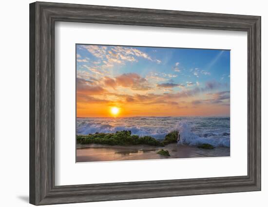 Sandy's Sunrise-Island Leigh-Framed Photographic Print