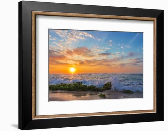 Sandy's Sunrise-Island Leigh-Framed Photographic Print