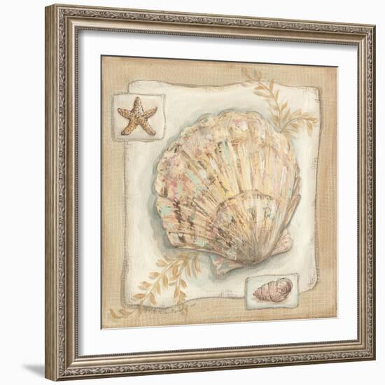 Sandy Scallop-Kate McRostie-Framed Art Print