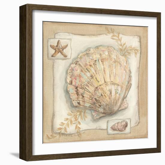 Sandy Scallop-Kate McRostie-Framed Art Print