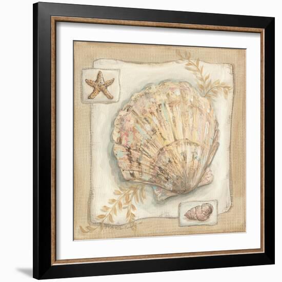 Sandy Scallop-Kate McRostie-Framed Art Print