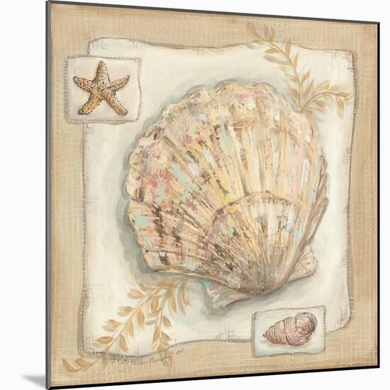 Sandy Scallop-Kate McRostie-Mounted Art Print