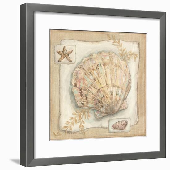 Sandy Scallop-Kate McRostie-Framed Art Print