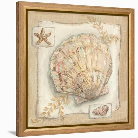 Sandy Scallop-Kate McRostie-Framed Stretched Canvas