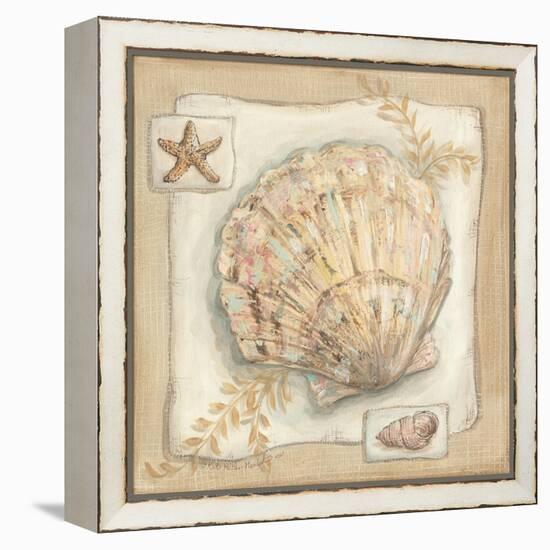 Sandy Scallop-Kate McRostie-Framed Stretched Canvas