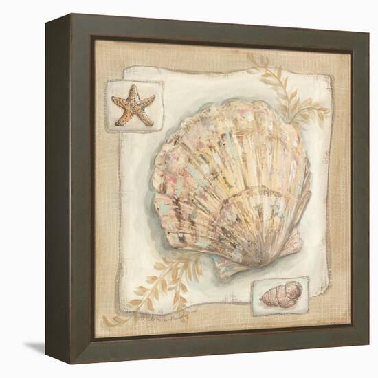 Sandy Scallop-Kate McRostie-Framed Stretched Canvas