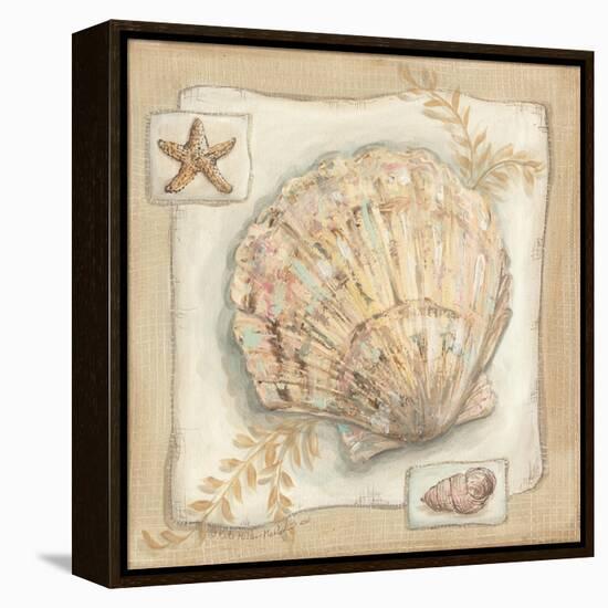 Sandy Scallop-Kate McRostie-Framed Stretched Canvas