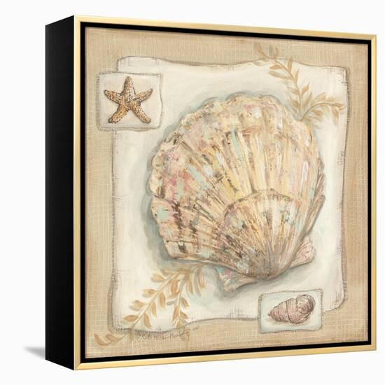 Sandy Scallop-Kate McRostie-Framed Stretched Canvas